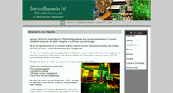 Desktop Screenshot of gateway-electronics.com